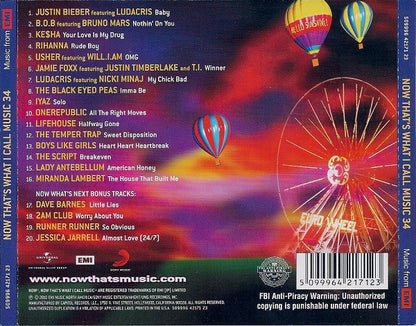 Various : Now That's What I Call Music! 34 (CD, Comp)