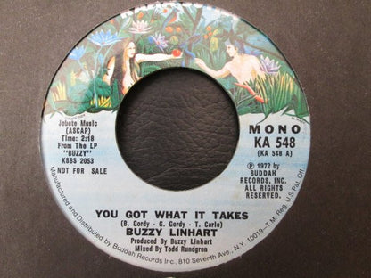 Buzzy Linhart : You Got What It Takes (7", Single, Mono, Promo, Styrene)