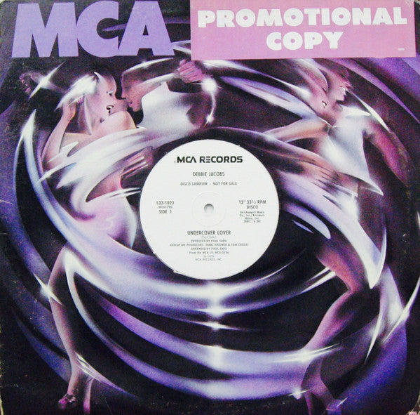 Debbie Jacobs : Undercover Lover / Don't You Want My Love (12", Promo, Pin)