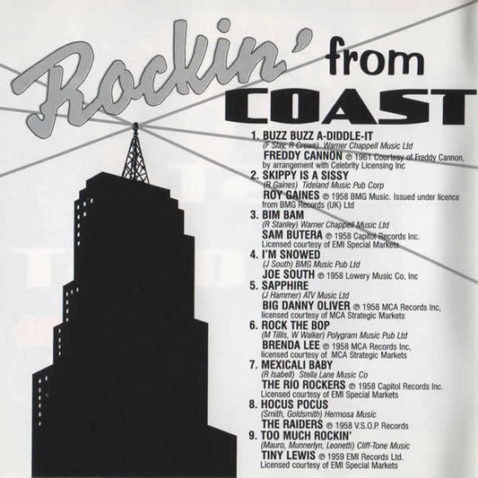 Various : Rockin' From Coast To Coast Volume 1 (CD, Comp)