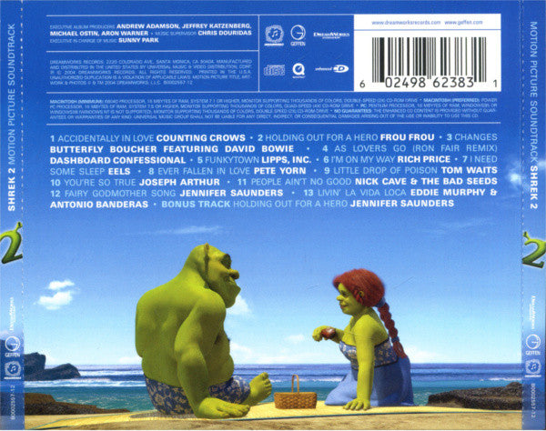 Various : Shrek 2 (Motion Picture Soundtrack) (CD, Comp, Enh)