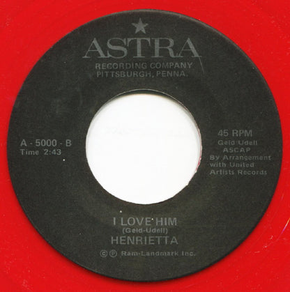 Josh White, Jr. / Henrietta And The Hairdooz : Do You Close Your Eyes / I Love Him (7", Single, Red)