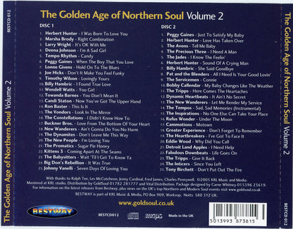 Various : The Golden Age Of Northern Soul Volume 2 (2xCD, Comp)