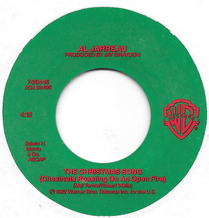 Al Jarreau : The Christmas Song (Chestnuts Roasting On An Open Fire) (7", Single, SRC)