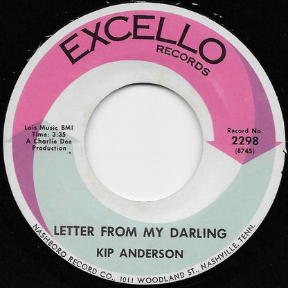 Kip Anderson : Watch You Work It Out / Letter From My Darling (7", Single)