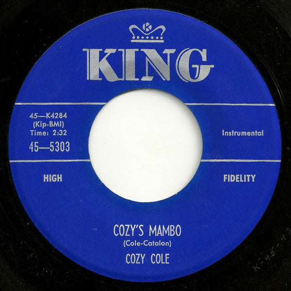 Cozy Cole : Cozy's Mambo / Play Cozy Play (7", Single)