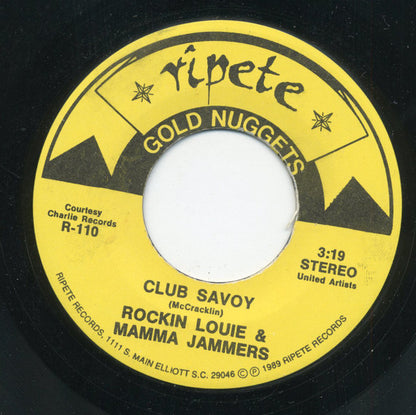 Rockin' Louie And The Mamma Jammers : Boogie Woogie Country Girl (7")