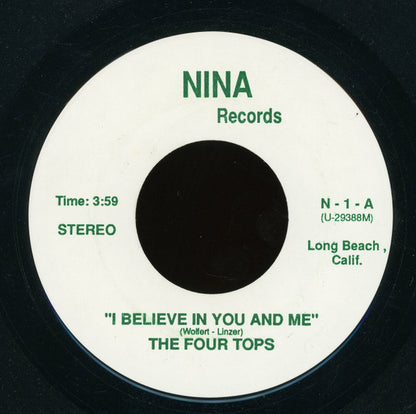 Four Tops, Ottawan : I Believe In You And Me / Hands - Up (7", Unofficial)