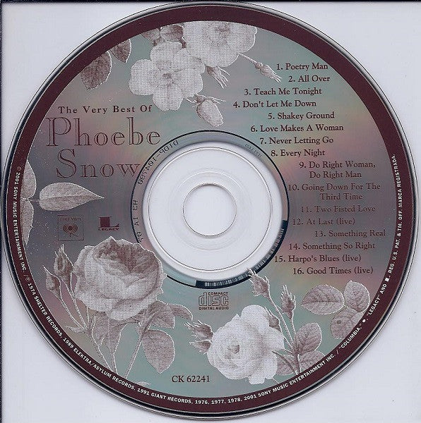 Phoebe Snow : The Very Best Of Phoebe Snow (CD, Comp)