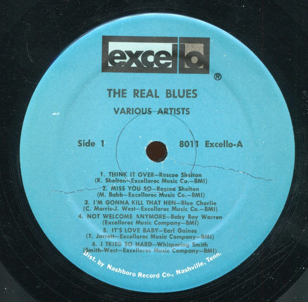 Various : The Real Blues (LP, Comp, RE)