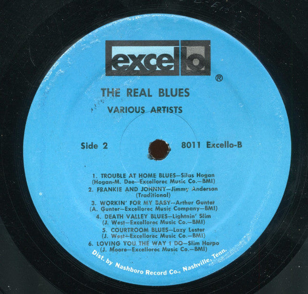 Various : The Real Blues (LP, Comp, RE)