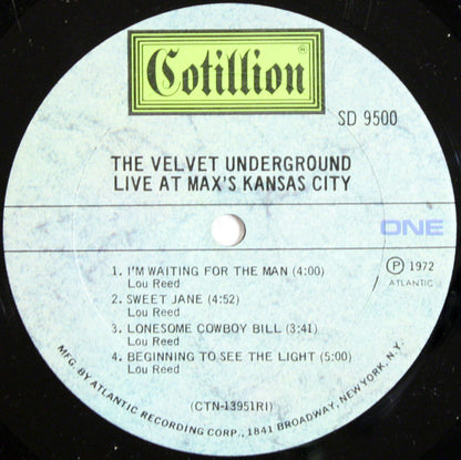 The Velvet Underground : Live At Max's Kansas City (LP, Album, Mono, RI )