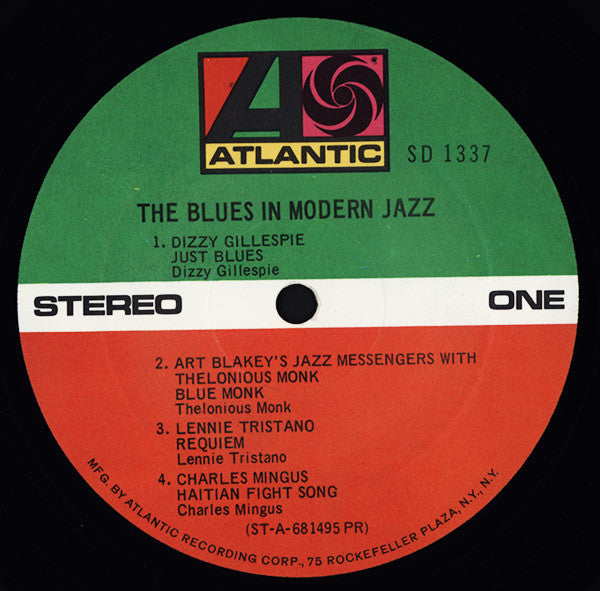 Various : The Blues In Modern Jazz (LP, Comp, RE, Sim)