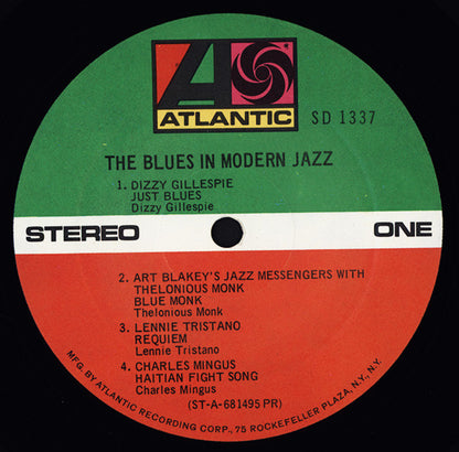 Various : The Blues In Modern Jazz (LP, Comp, RE, Sim)