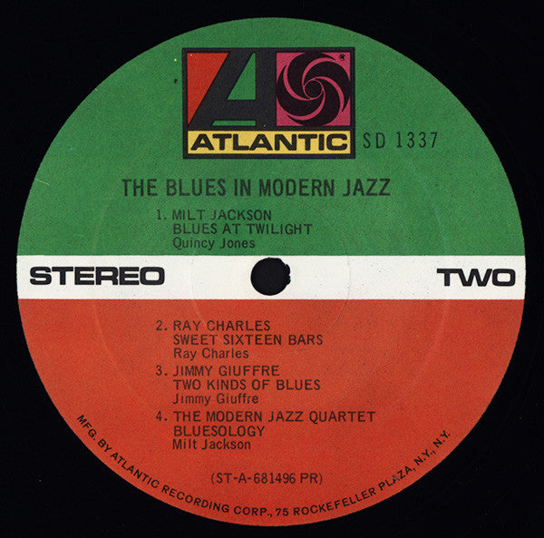 Various : The Blues In Modern Jazz (LP, Comp, RE, Sim)
