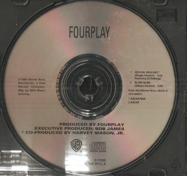 Fourplay (3) Feat. El DeBarge : Sexual Healing (CD, Single, Sli)