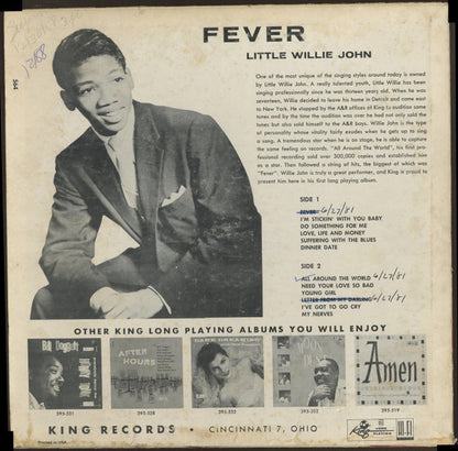 Little Willie John : Fever (LP, Album)