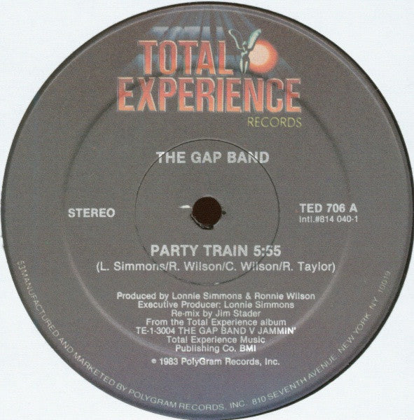 The Gap Band : Party Train (12", 53 )