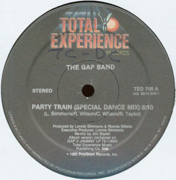 The Gap Band : Party Train (12", 53 )