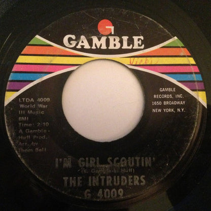The Intruders : I'm Girl Scoutin' (7", Single)