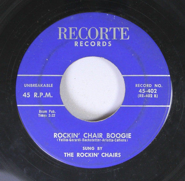 The Rockin' Chairs : A Kiss Is A Kiss (7", Single)