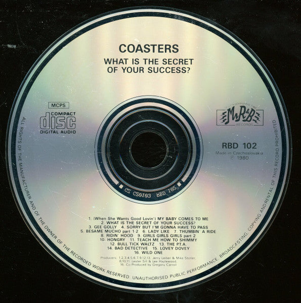 The Coasters : What Is The Secret Of Your Success ? (CD, Album, Comp, Mono, RE)