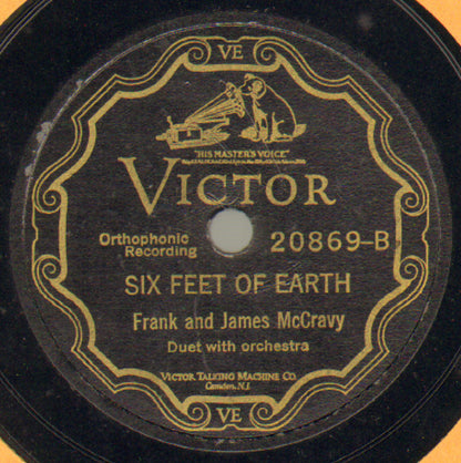 McCravy Brothers : These Bones G'Wina Rise Again / Six Feet Of Earth (Shellac, 10")