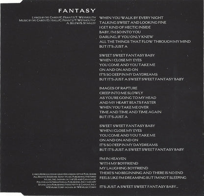 Mariah Carey : Fantasy (CD, Single, CD2)