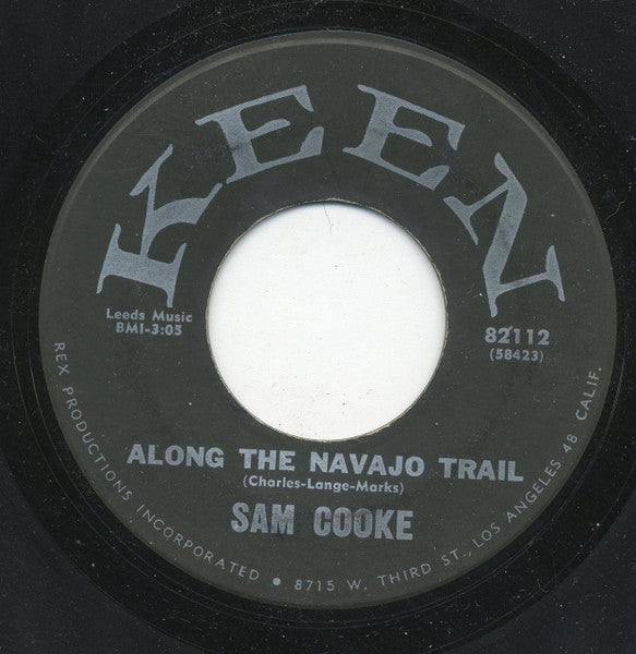 Sam Cooke : Wonderful World / Along The Navajo Trail (7", Single)