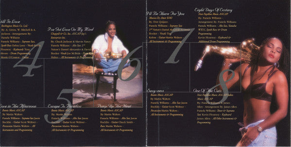 Pamela Williams (3) : Eight Days Of Ecstasy (CD, Album, Enh)