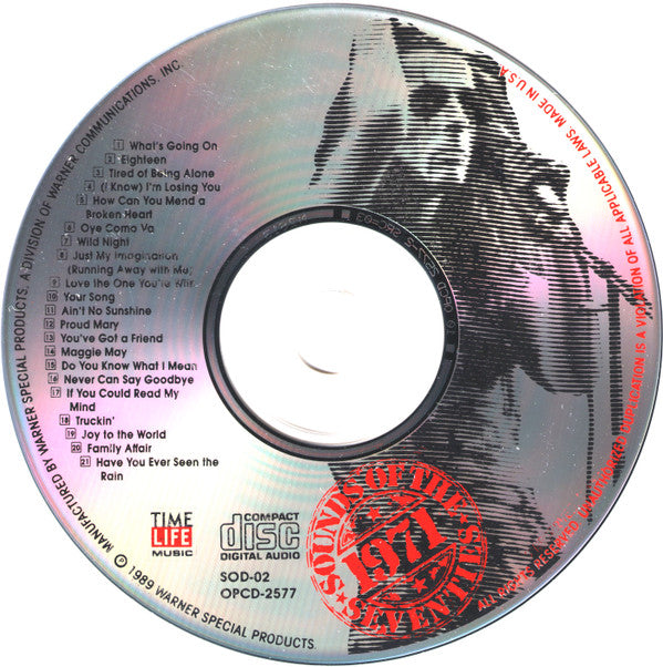 Various : Sounds Of The Seventies 1971 (CD, Comp, RE)
