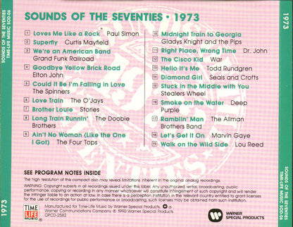 Various : Sounds Of The Seventies 1973 (CD, Comp)