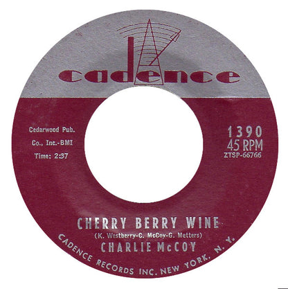 Charlie McCoy : Cherry Berry Wine (7", Styrene)