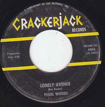 Pearl Woods : Don't Tell It All / Lonely Avenue (7")