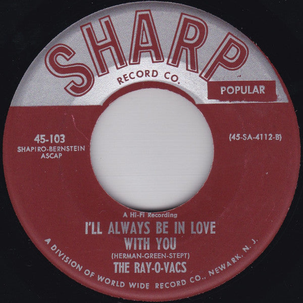 Little Sylvia / The Ray-O-Vacs : Little Boy / I'll Always Be In Love With You (7")
