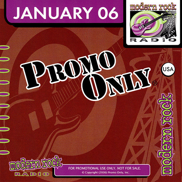 Various : Promo Only Modern Rock Radio: January 2006 (CD, Comp, Promo)