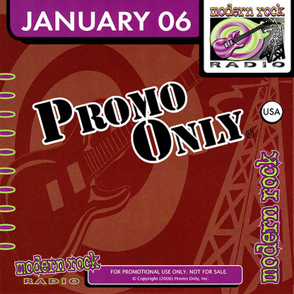 Various : Promo Only Modern Rock Radio: January 2006 (CD, Comp, Promo)
