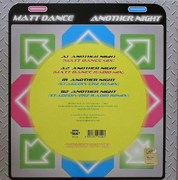 Matt Dance : Another Night (12")