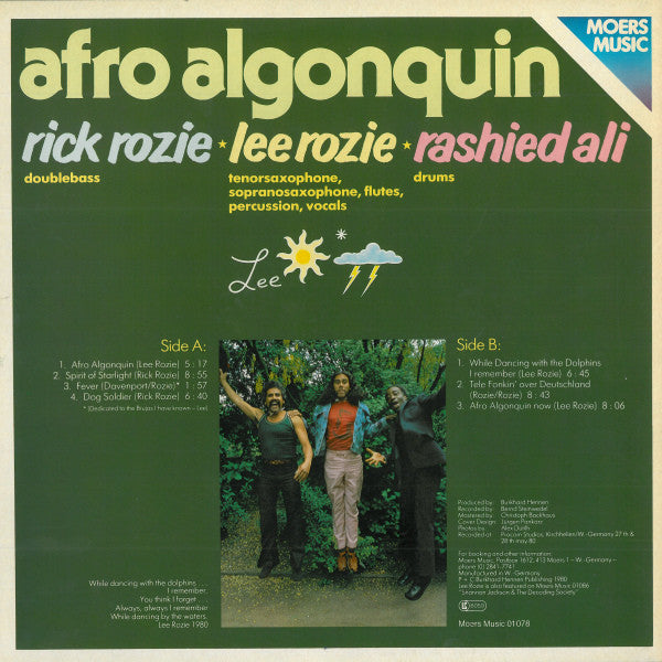 Afro Algonquin : Afro Algonquin (LP, Album)
