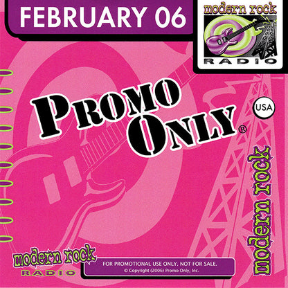 Various : Promo Only Modern Rock Radio: February 2006 (CD, Comp, Promo)