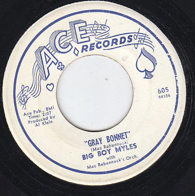 Edgar "Big Boy" Myles With Mac Rebennack And His Orchestra : New Orleans (7")