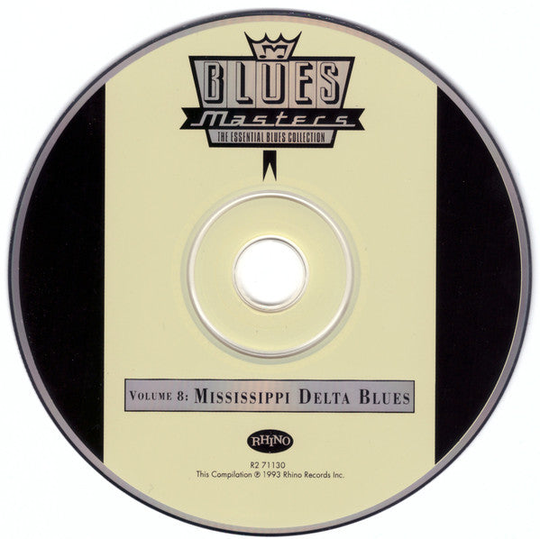 Various : Blues Masters, Volume 8: Mississippi Delta Blues (CD, Comp, RM)