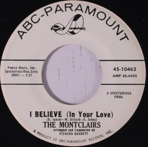 The Montclairs (11) : No Baby (7", Single)