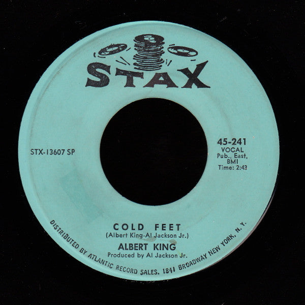 Albert King : Cold Feet / You Sure Drive A Hard Bargain (7", Single, SP )