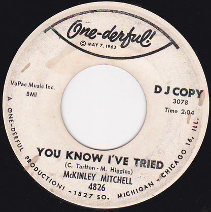 McKinley Mitchell : You Know I've Tried / It's Spring (7", Single, Promo)