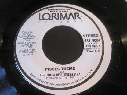 The Thom Bell Orchestra Featuring Bell & James : The Fish That Saved Pittsburgh (7", Promo, Styrene)