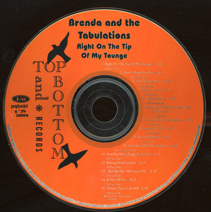 Brenda & The Tabulations : Right On The Tip Of My Tongue (CD, Comp)