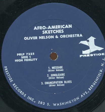 Oliver Nelson And His Orchestra : Afro/American Sketches (LP, Album, Mono, RP)
