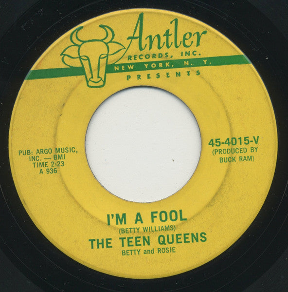 The Teen Queens : Politician / I'm A Fool (7")