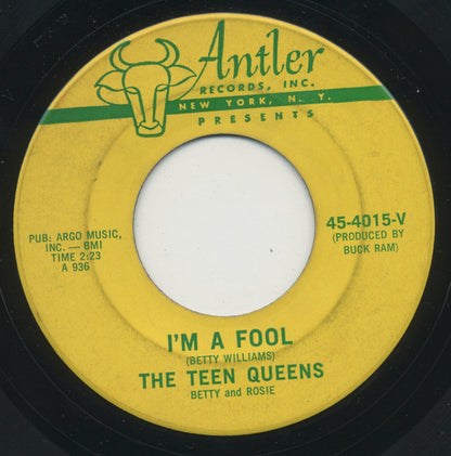 The Teen Queens : Politician / I'm A Fool (7")